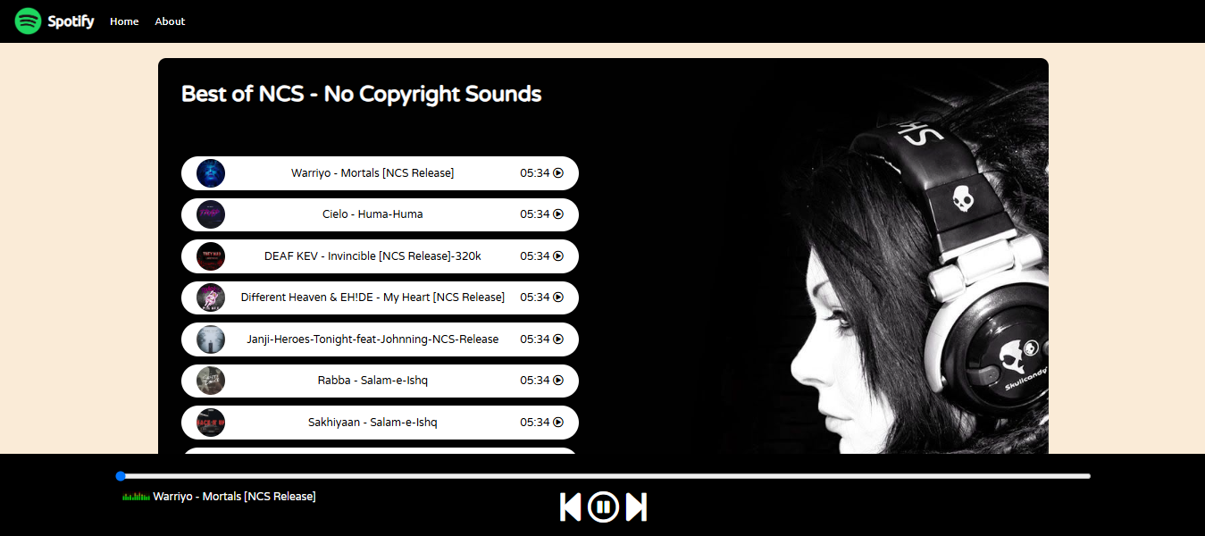 Spotify Clone